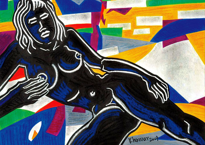 Paintings by Khawar Salim