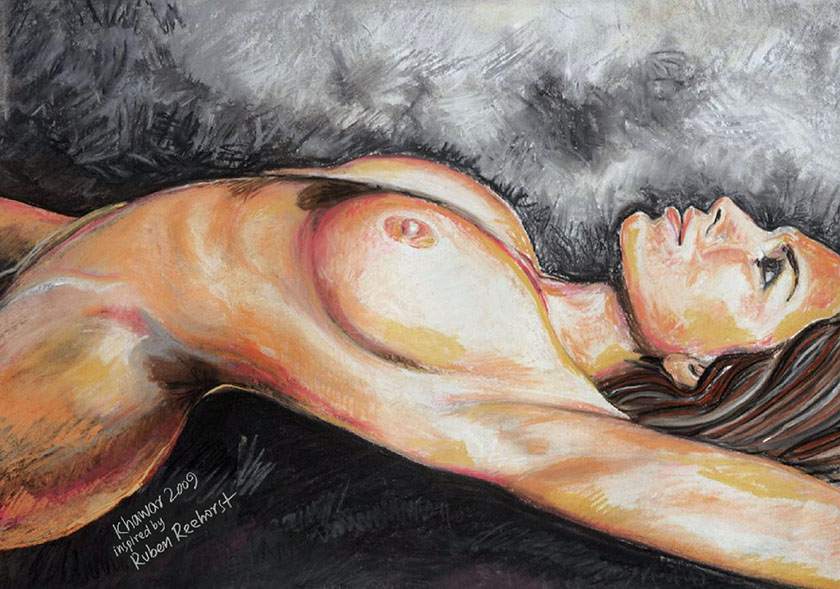 Paintings by Khawar Salim